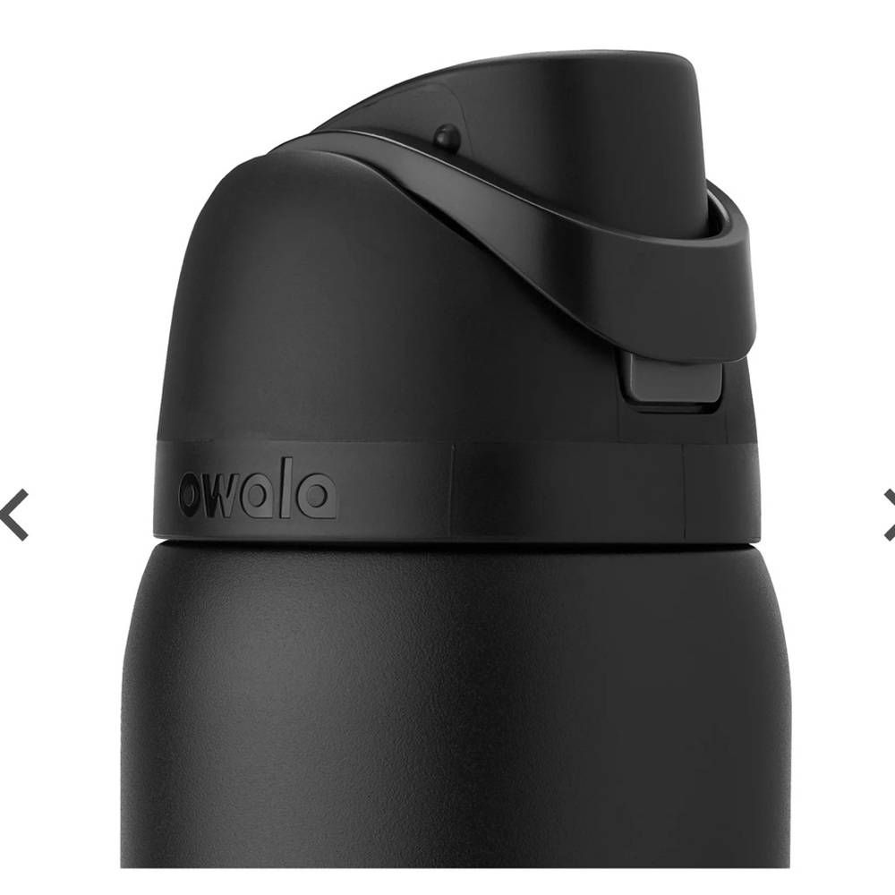 Owala FreeSip 24 oz Stainless Steel Bottle, color is Very Very Dark - Picture 3 of 6